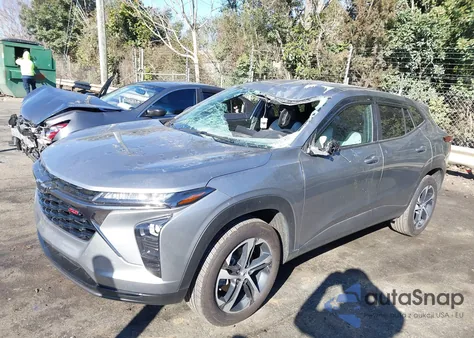 2025 Chevrolet Trax Fwd 1Rs из США, поврежденный, VIN KL77LGEP1SC200811